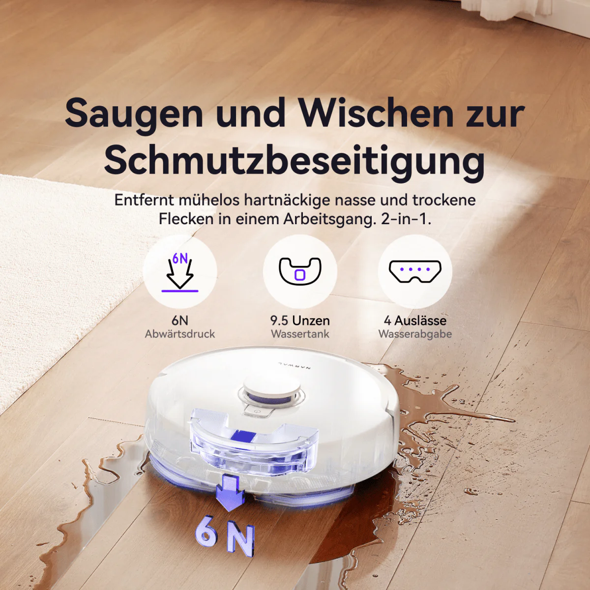 Narwal Freo X Plus Saug- und Wischroboter - Image 6